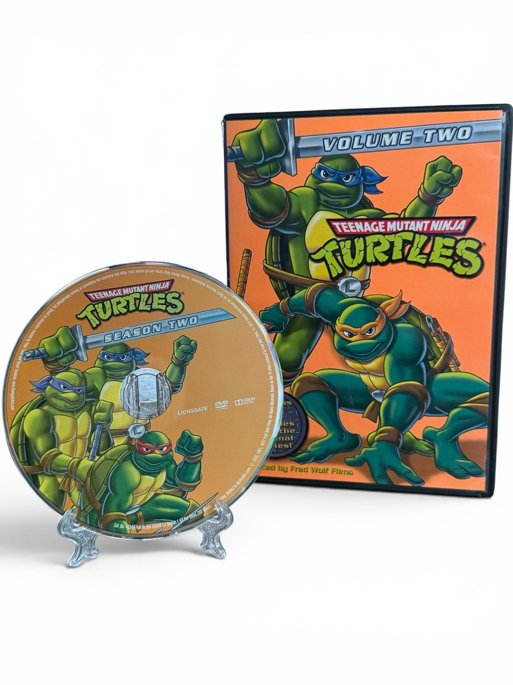 Teenage Mutant Ninja Turtles Season 2 Volume 2 DVD